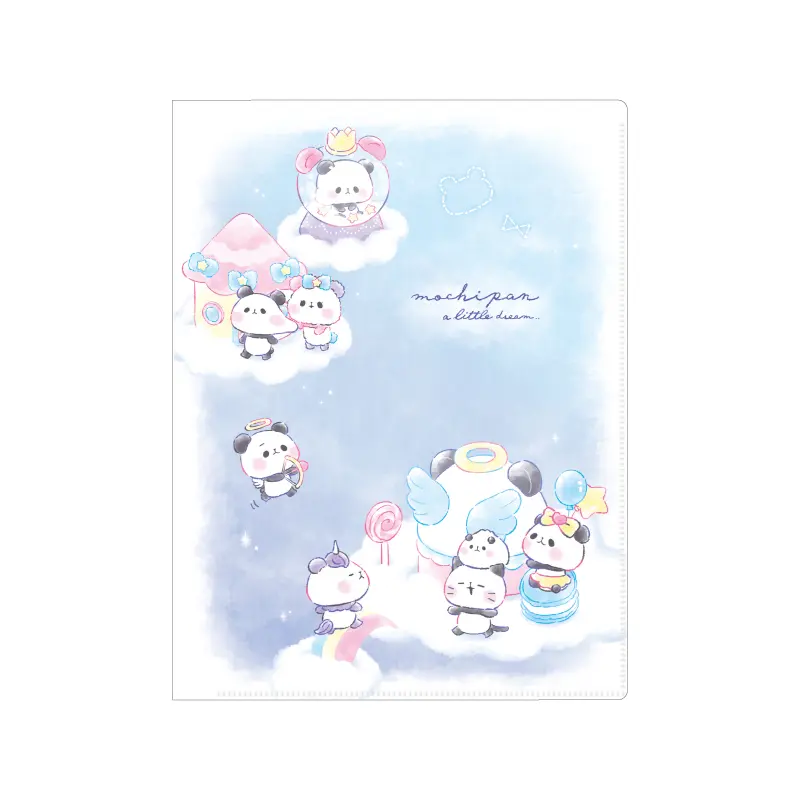 10ポケットクリアファイル/もちもちぱんだ