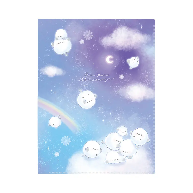 10ポケットクリアファイル/ずっとシマエナガ