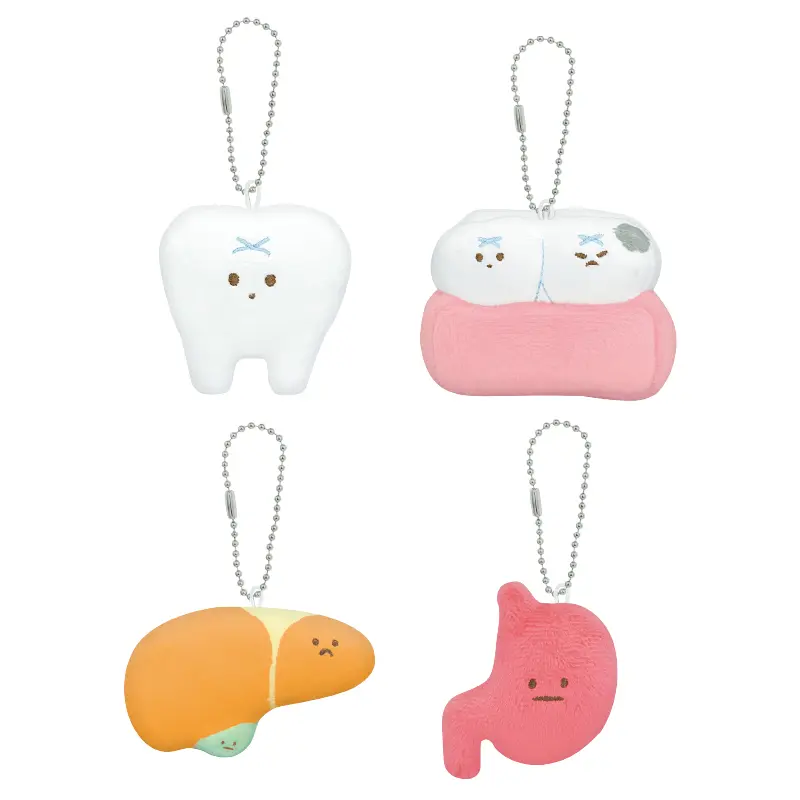 ぞうきぬいぐるみキーホルダー