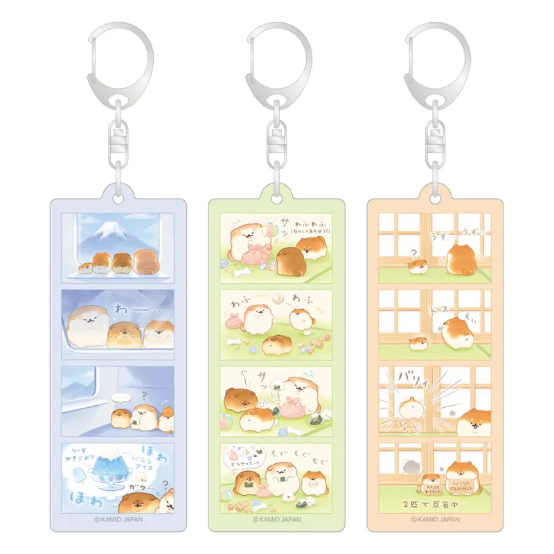 ４コマアクリルキーホルダー/和シリーズ いーすとけん。
